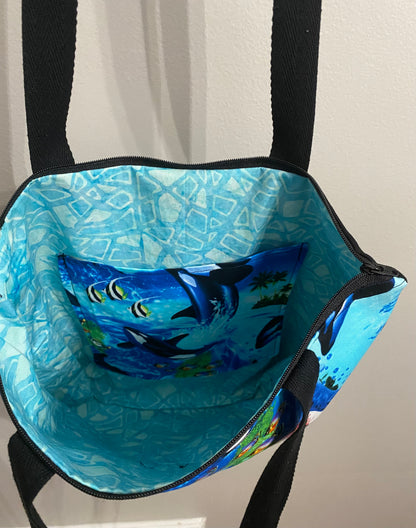 Under the sea medium purse