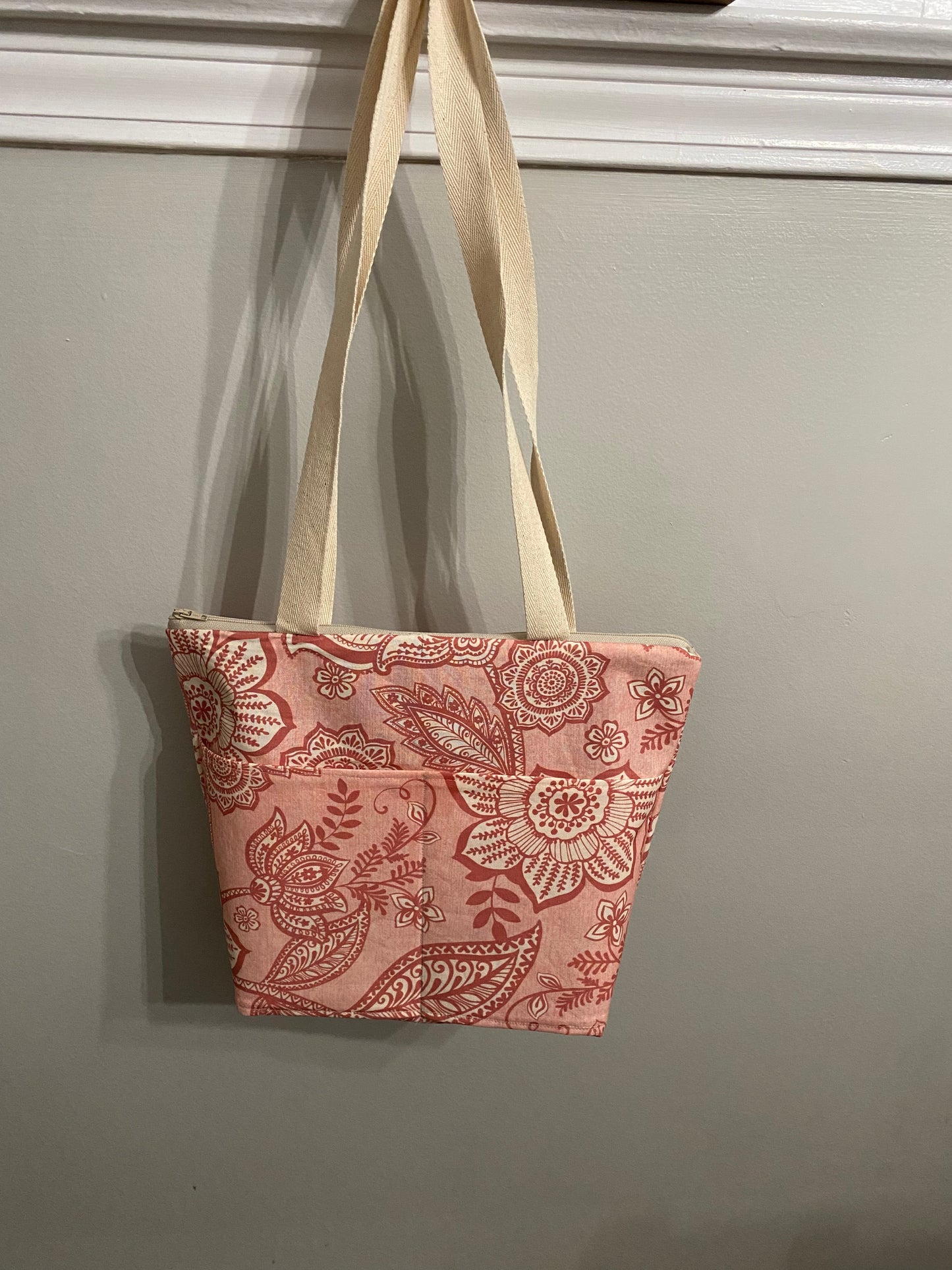 Spring floral medium purse