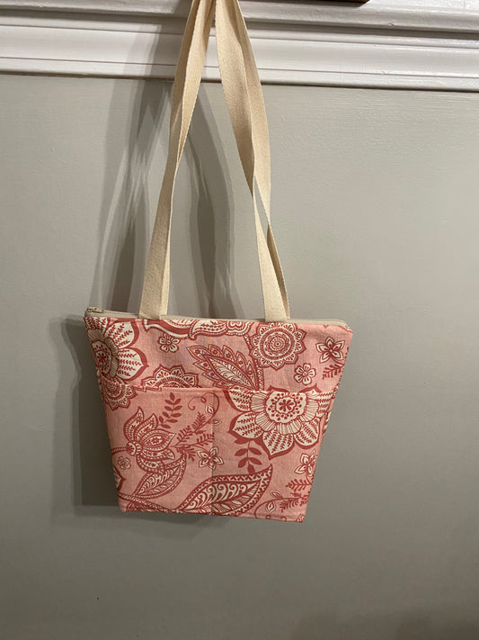 Spring floral medium purse