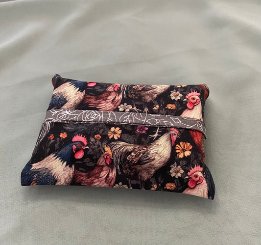 Chicken print tissue holder