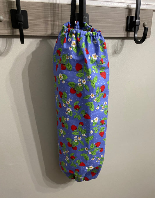 Strawberry fields bag holder/organizer