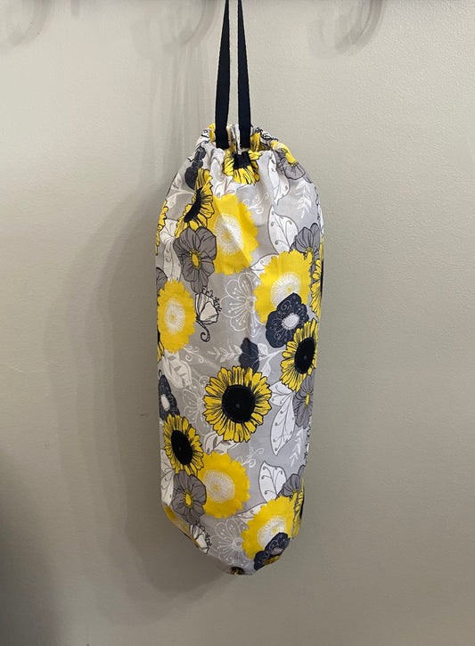 Sunflower bag holder/organizer